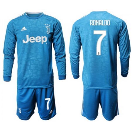 Fußballtrikots Juventus Turin Ronaldo 7 Kinder 2019-2020 Kurzarm Ausweichtrikot kaufen Langarm